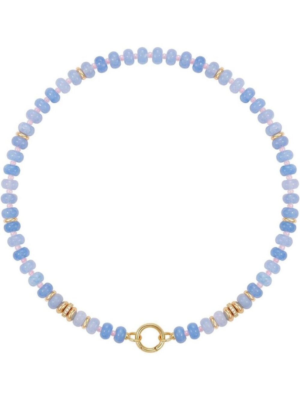 Trendy Beaded Choker Necklace for Women | Natural Stone Gemstone Jewelry Gift